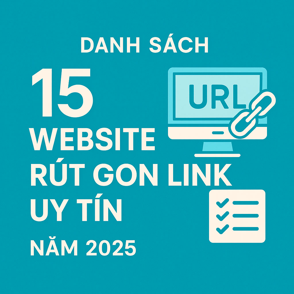 Danh sách 15 website rút gọn link uy tín năm 2025